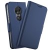 Motorola Moto G7 Play Etui Flip Case Kortholder PU-læder Mørkeblå