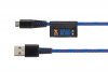 Solid Blue Longlife Kabel 1M USB till Micro-USB Blå