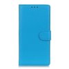 Samsung Galaxy A10 Plånboksetui Litchi Kortholder Blå
