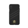 iPhone X/Xs Cover OR 3 Stripes Snap Case PU SS21 Sort