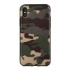 iPhone X/Xs Cover Camouflage TPU Grøn