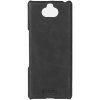 Sony Xperia 10 Cover Sunne Cover Vintage Black