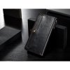 iPhone 7/8 Plus Plånboksetui Qin Series Löstagbart Cover Sort