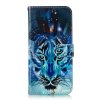 Samsung Galaxy S10 Plånboksetui Kortholder Motiv Blå Tiger