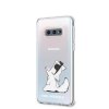 Samsung Galaxy S10E Cover Hård Plastikik Fun Choupette Transparent