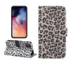 iPhone 11 Plånboksetui Kortholder Leopardmønster Lysebrun