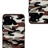 iPhone 11 Pro Cover TPU Hård Plastikik Camouflage Mørkebrun