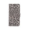 iPhone 11 Plånboksetui Kortholder Leopardmønster Lysebrun
