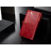 iPhone 7/8/SE Plånboksetui Qin Series Löstagbart Cover Rød