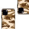 iPhone 11 Pro Cover TPU Hård Plastikik Camouflage Lysebrun