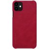 iPhone 11 Etui Qin Series Kortholder Rød
