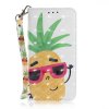 iPhone 7/8/SE Plånboksetui Motiv Cool Ananas