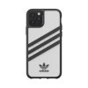 iPhone 11 Pro Cover OR 3 Stripes Snap Case PU FW19 Hvid Sort