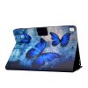 iPad 10.2 Etui Motiv Blåa Fjärilar