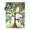 iPad 10.2 Etui Motiv Färgglatt Træd