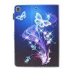 iPad 10.2 Etui Motiv Fjärilar och Blomma
