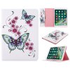 iPad 10.2 Etui Motiv Grøna Fjärilar