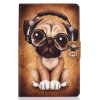 iPad 10.2 Etui Motiv Hund med Høretelefoner