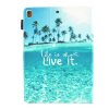 iPad 10.2 Etui Motiv Life is Short Live it