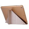 iPad 10.2 Etui Origami Silketekstur Guld