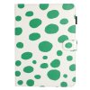 iPad 10.2 Etui Prikket Grøn Hvid