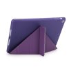 iPad 9.7 Etui PU-læder TPU Origami Stativ Lilla