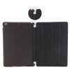 iPad 9.7 Etui PU-læder TPU Origami Stativ Sort