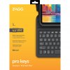 iPad Air 10.9 2020/2022 Etui Pro Keys Sort Grå