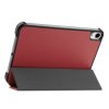 iPad Mini 8.3 (gen 6) Etui Foldelig Smart Vinröd