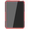iPad Mini 8.3 (gen 6) Cover Dækmønster Stativfunktion Rød