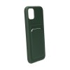 iPhone 11 Cover Kortholder Grøn
