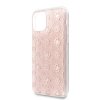 iPhone 11 Pro Max Cover Glitter Hearts Lyserød