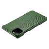 iPhone 11 Pro Cover Ægte Læder Slangeskindstekstur Grøn