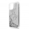 iPhone 11 Cover Liquid Glitter Sølv Klar