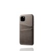 iPhone 11 Cover med Kortholder til to kort Grå