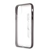 iPhone 11 Cover Metallic Sort Transparent