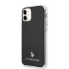 iPhone 11 Cover Small Logo Sort