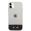 iPhone 11 Cover Tricolor Stripe Transparent