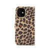 iPhone 12 Mini Etui Leopardmønster Brun