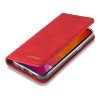 iPhone 12 Mini Etui med Kortholder Flip Rød