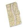 iPhone 12/iPhone 12 Pro Etui Glitter Stribe Guld
