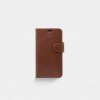 iPhone 12/iPhone 12 Pro Etui Leather Wallet Aftageligt Cover Brun
