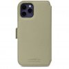 iPhone 12/iPhone 12 Pro Etui Wallet Case Magnet Khaki Green