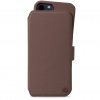 iPhone 12/iPhone 12 Pro Etui Wallet Case Magnet Stockholm Dark Brown