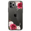 iPhone 12/iPhone 12 Pro Cover Cecile Red Floral