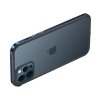 iPhone 12/iPhone 12 Pro Cover Frosted Bagside Sort