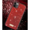 iPhone 12/iPhone 12 Pro Cover Glitter Rød