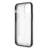 iPhone 12/iPhone 12 Pro Cover Metallic Sort Transparent