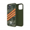 iPhone 12/iPhone 12 Pro Cover Moulded Case PU Camo/Signal Orange