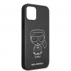 iPhone 12/iPhone 12 Pro Cover Embossed Karl Sort